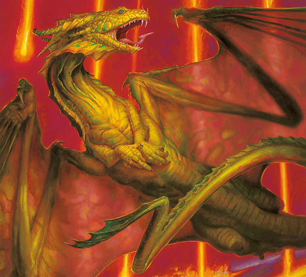 Dragão de Shiv | Arte de Donato Giancola